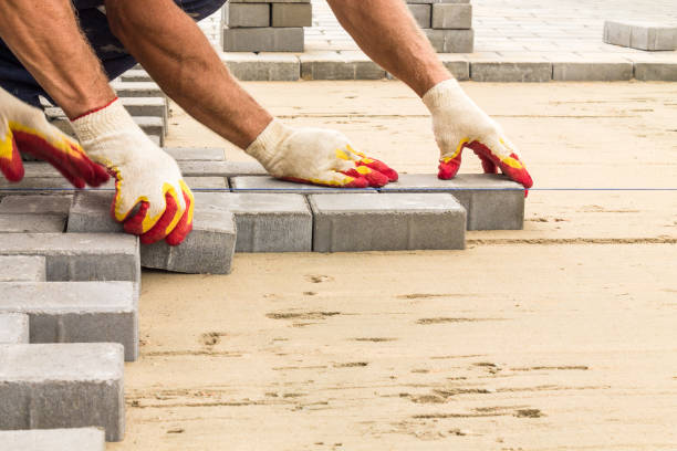 Permeable Paver Driveway in Lowell, OR